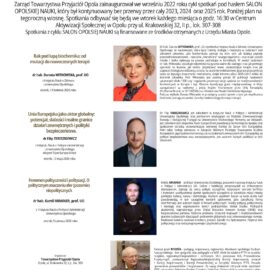 Zaproszenie na 41 SALON OPOLSKIEJ NAUKI